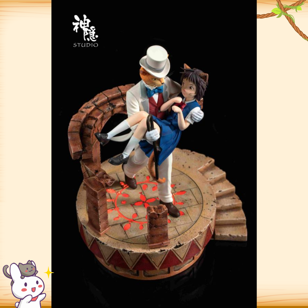神隱工作室 > 宮崎駿 >擁抱系列 貓的報恩 磚塔上的誓約 吉岡春 & 貓男爵輪播圖