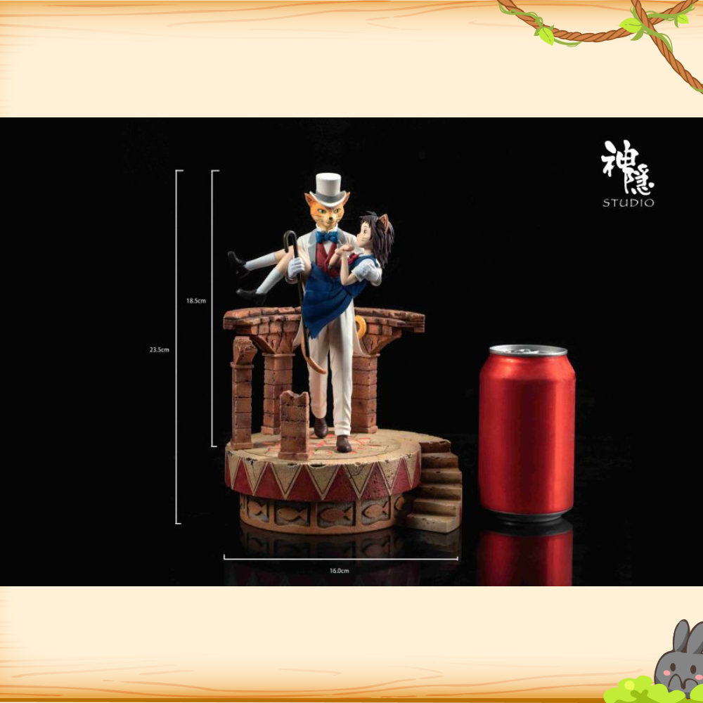 神隱工作室 > 宮崎駿 >擁抱系列 貓的報恩 磚塔上的誓約 吉岡春 & 貓男爵輪播圖