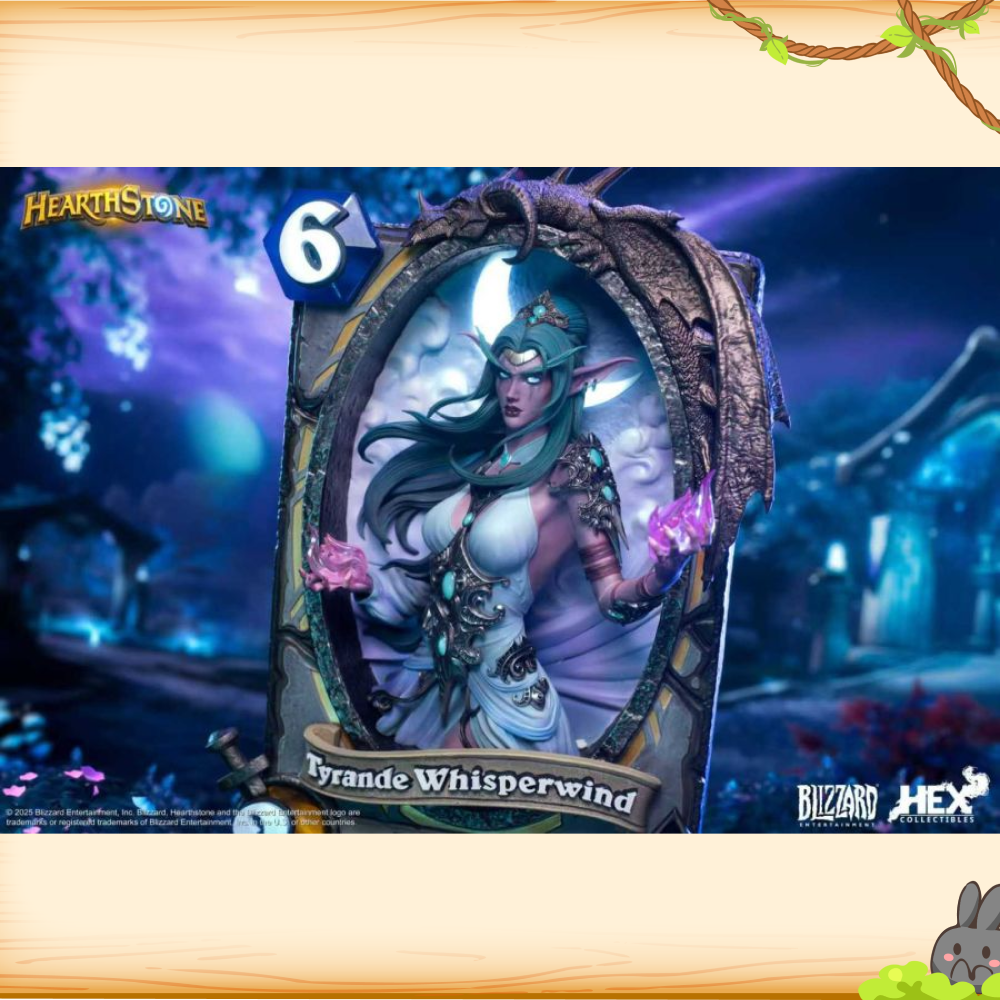 《正版授權》Blizzard暴雪 > 爐石戰記 > 卡牌藝術雕像 泰蘭妲·語風輪播圖