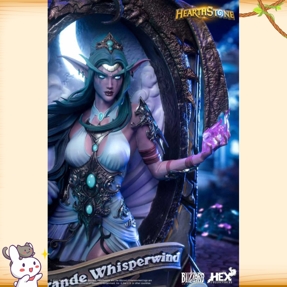 《正版授權》Blizzard暴雪 > 爐石戰記 > 卡牌藝術雕像 泰蘭妲·語風輪播圖