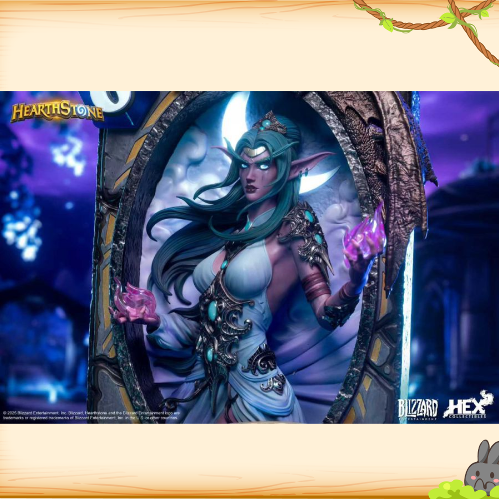 《正版授權》Blizzard暴雪 > 爐石戰記 > 卡牌藝術雕像 泰蘭妲·語風輪播圖