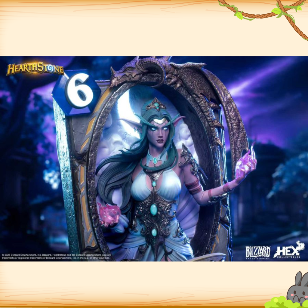 《正版授權》Blizzard暴雪 > 爐石戰記 > 卡牌藝術雕像 泰蘭妲·語風輪播圖