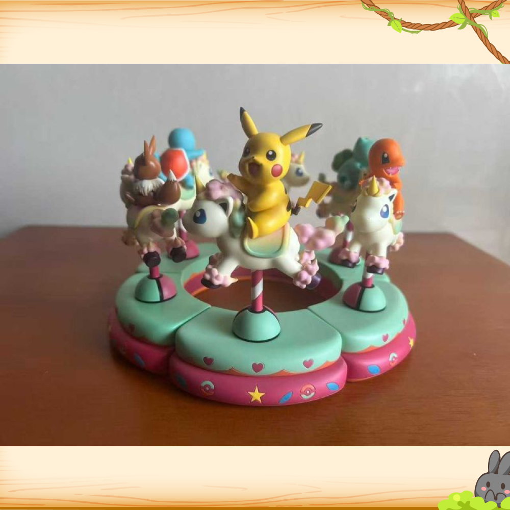 太陽工作室 > 寶可夢 > 遊樂園系列 旋轉木馬第七彈 三幻獸輪播圖