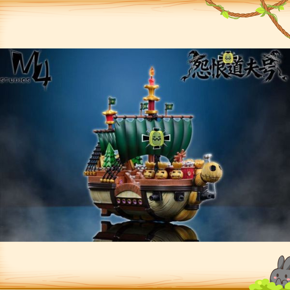 M4工作室 > 海賊王 > 全員船系列第三十彈 霍金斯海賊團 怨恨道夫號