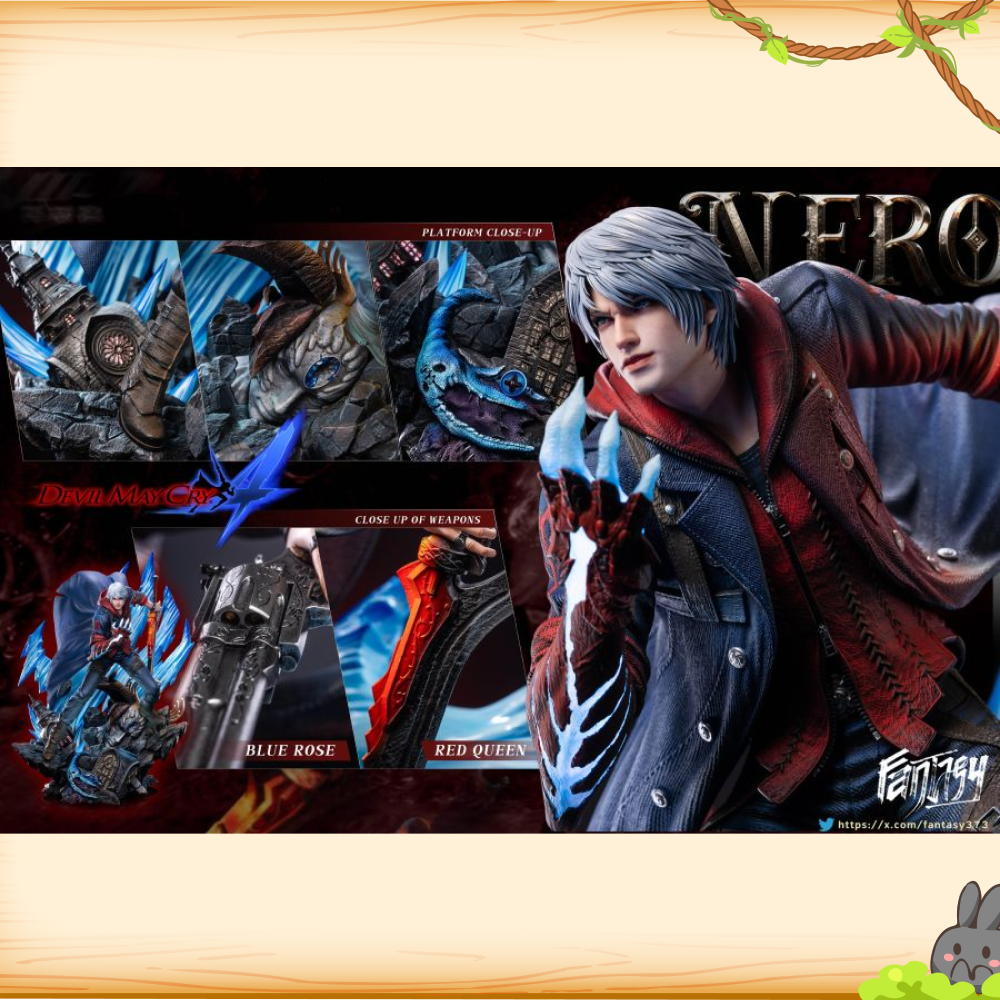 FANTASY工作室 > Devil May Cry惡魔獵人4 > 1/4 P1S共鳴款 尼祿Nero輪播圖