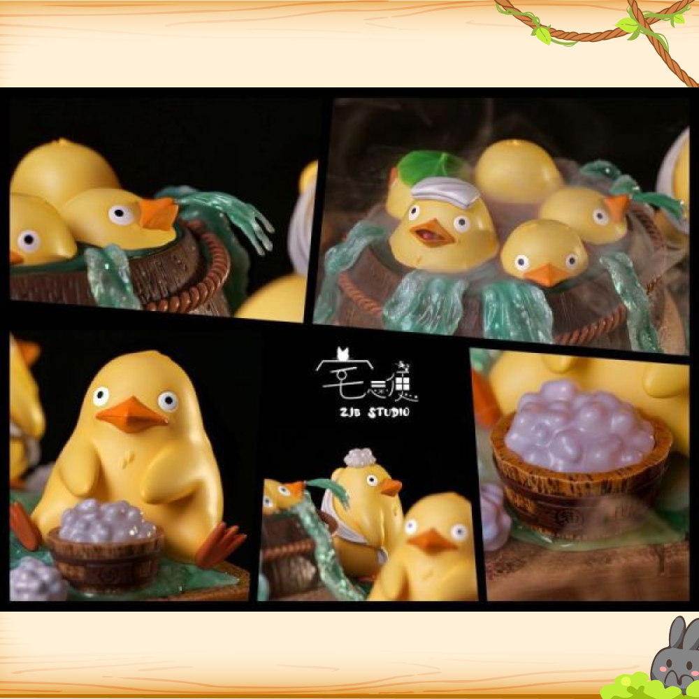 宅急便工作室 > 宮崎駿 > 神隱少女 生態場景《小黃鴨泡澡記》輪播圖