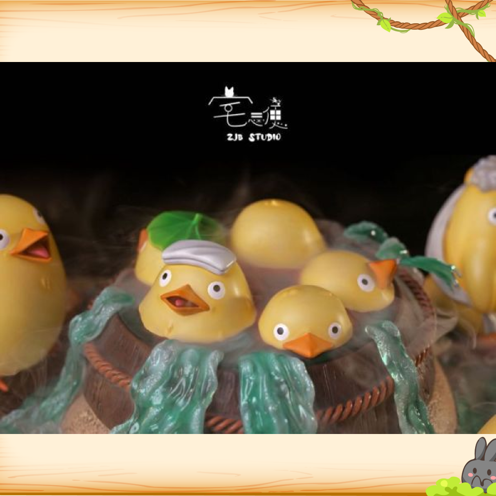 宅急便工作室 > 宮崎駿 > 神隱少女 生態場景《小黃鴨泡澡記》輪播圖