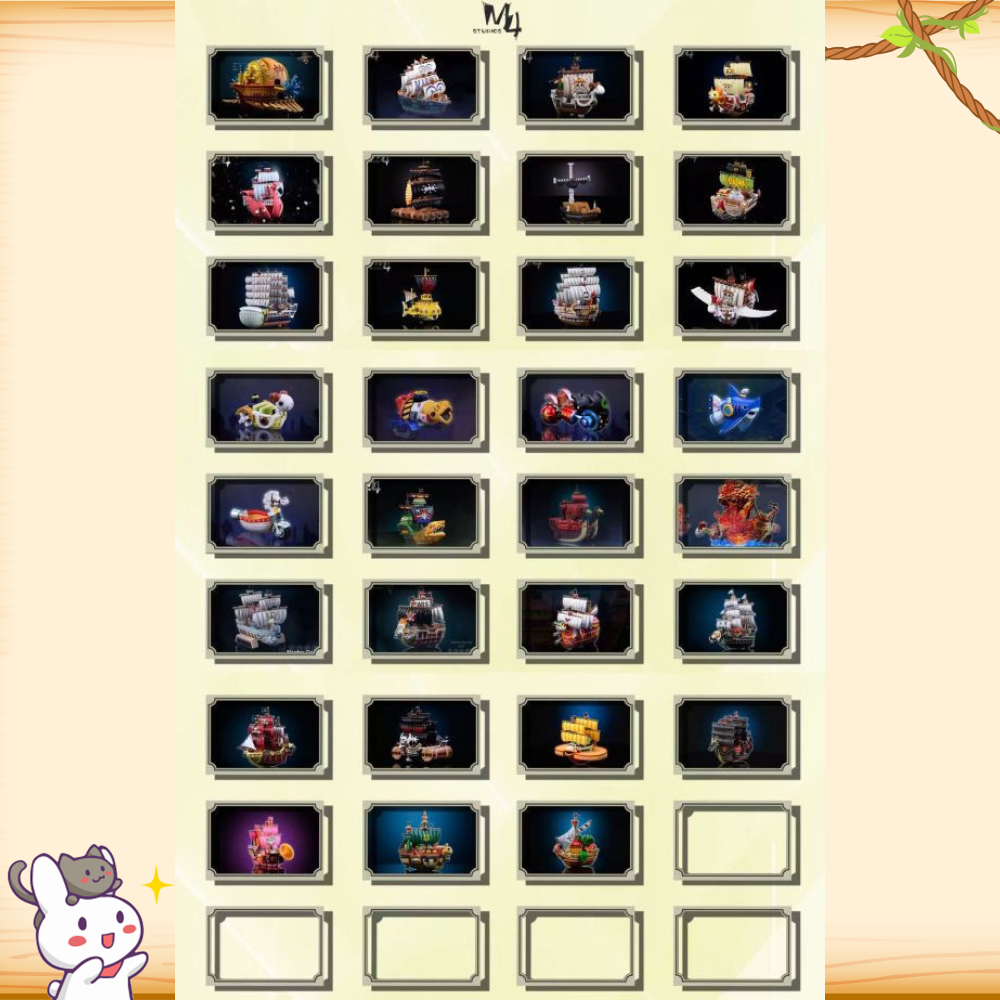 M4工作室 > 海賊王 > 全員船系列第三十一彈 雷歐海賊船 撒謊蘭度號輪播圖