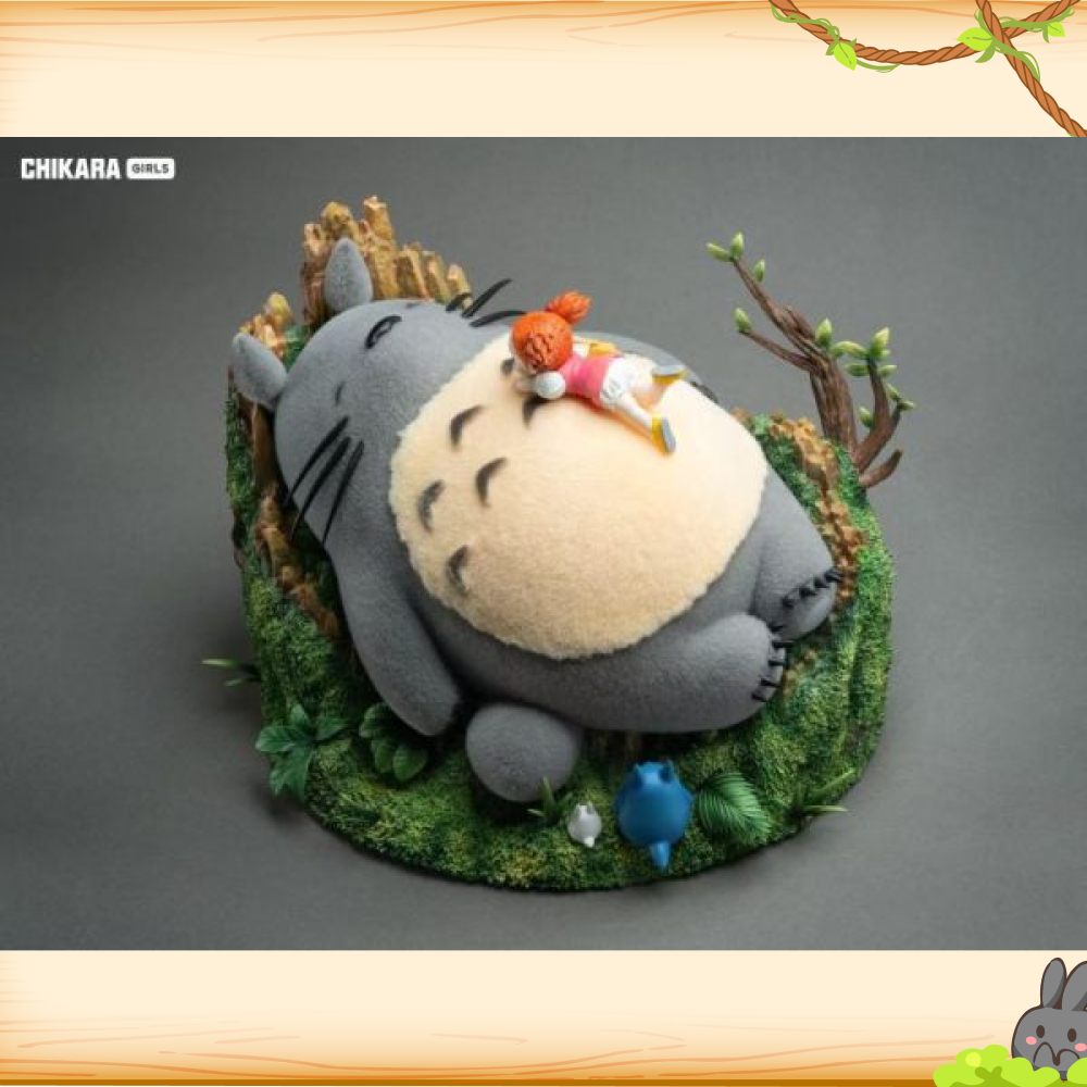 CHIKARA力量 > 宮崎駿 > 龍貓 睡覺的龍貓與小梅