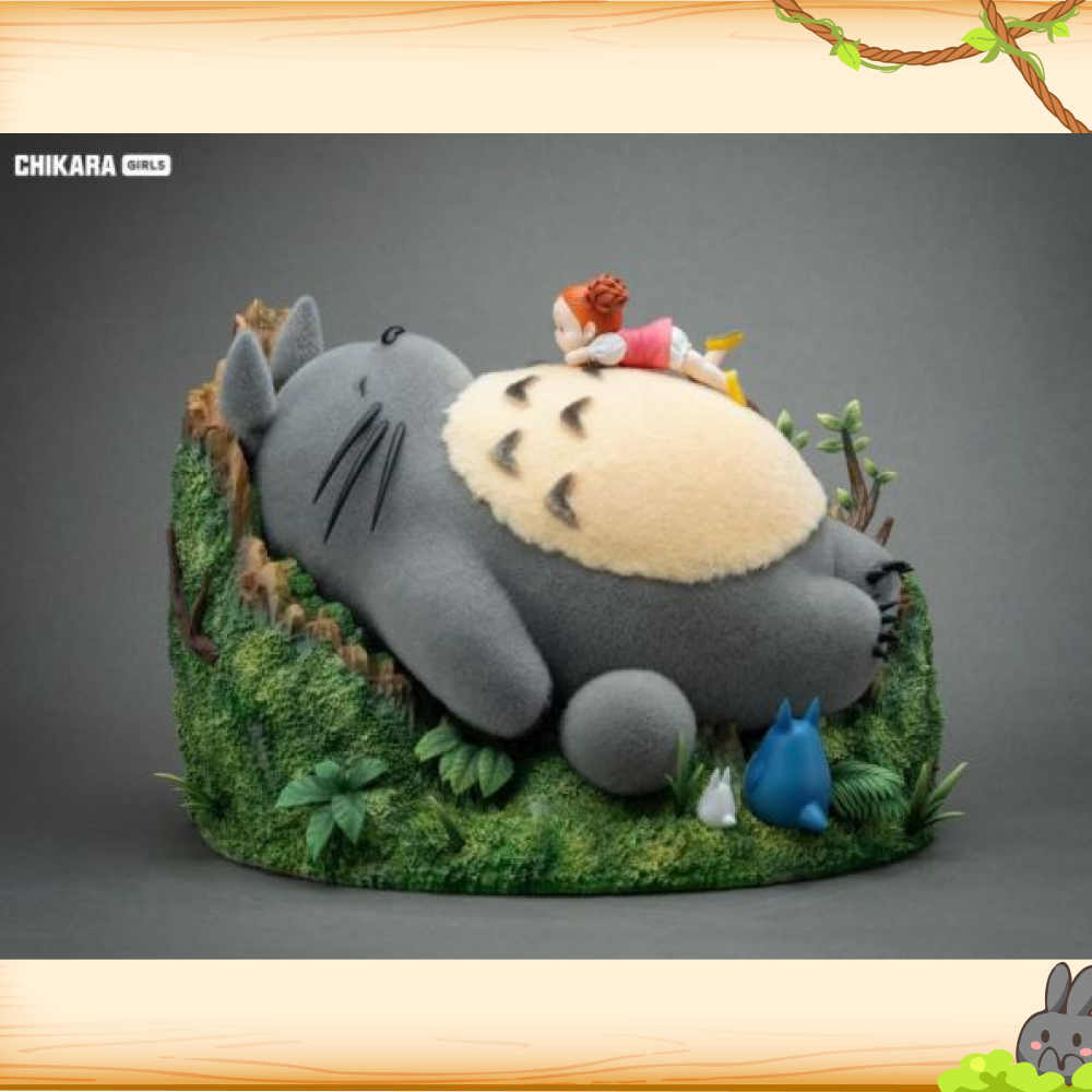 CHIKARA力量 > 宮崎駿 > 龍貓 睡覺的龍貓與小梅輪播圖