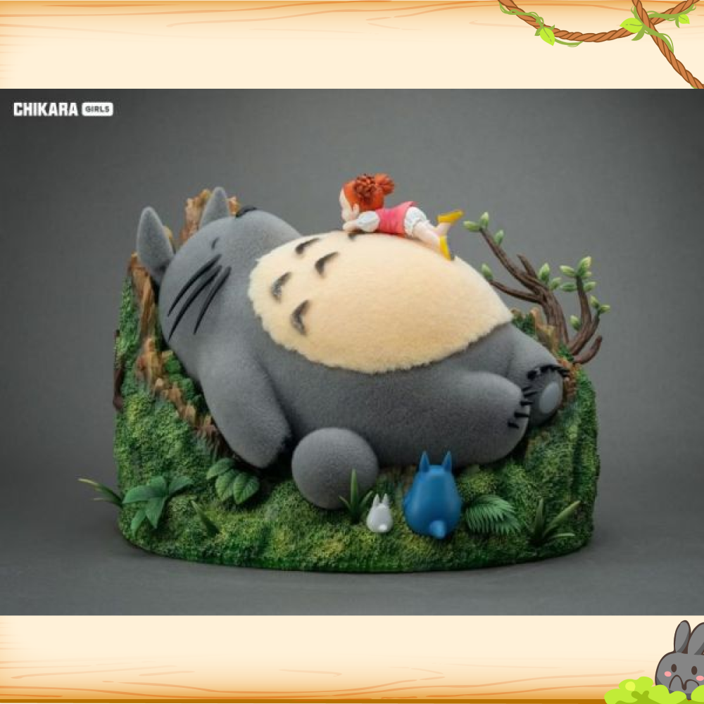 CHIKARA力量 > 宮崎駿 > 龍貓 睡覺的龍貓與小梅輪播圖