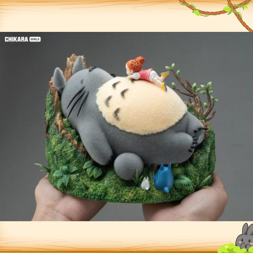 CHIKARA力量 > 宮崎駿 > 龍貓 睡覺的龍貓與小梅輪播圖