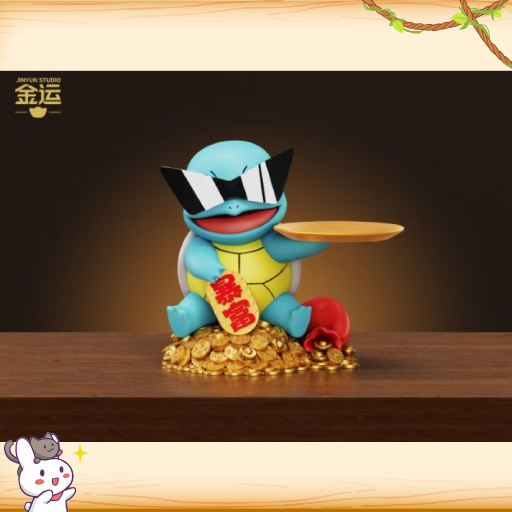 金運工作室 > 寶可夢 > 暴富擺件 墨鏡傑尼龜輪播圖