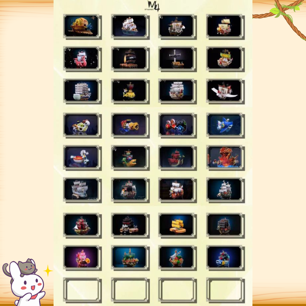 M4工作室 > 海賊王 > 全員船系列第三十二彈 魚人海盜船 太陽海賊船輪播圖