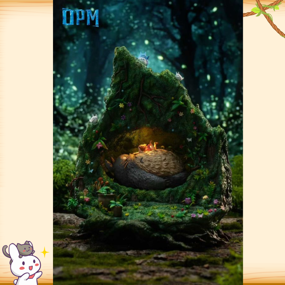 OPM-Studio > 宮崎駿 > 龍貓 桌面場景系列 樹洞龍貓
