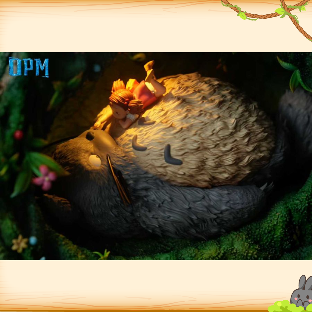 OPM-Studio > 宮崎駿 > 龍貓 桌面場景系列 樹洞龍貓輪播圖