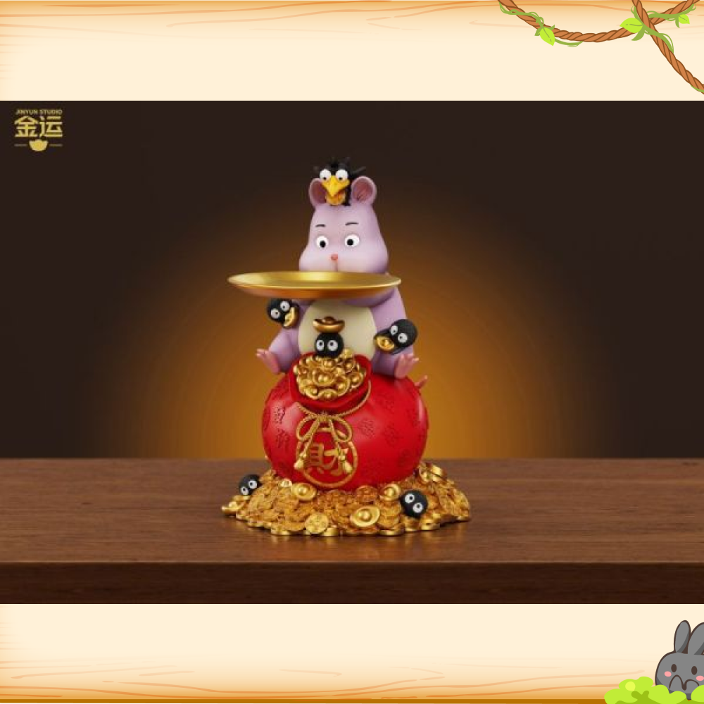 金運工作室 > 宮崎駿 > 神隱少女 托盤擺件 福袋坊寶寶輪播圖