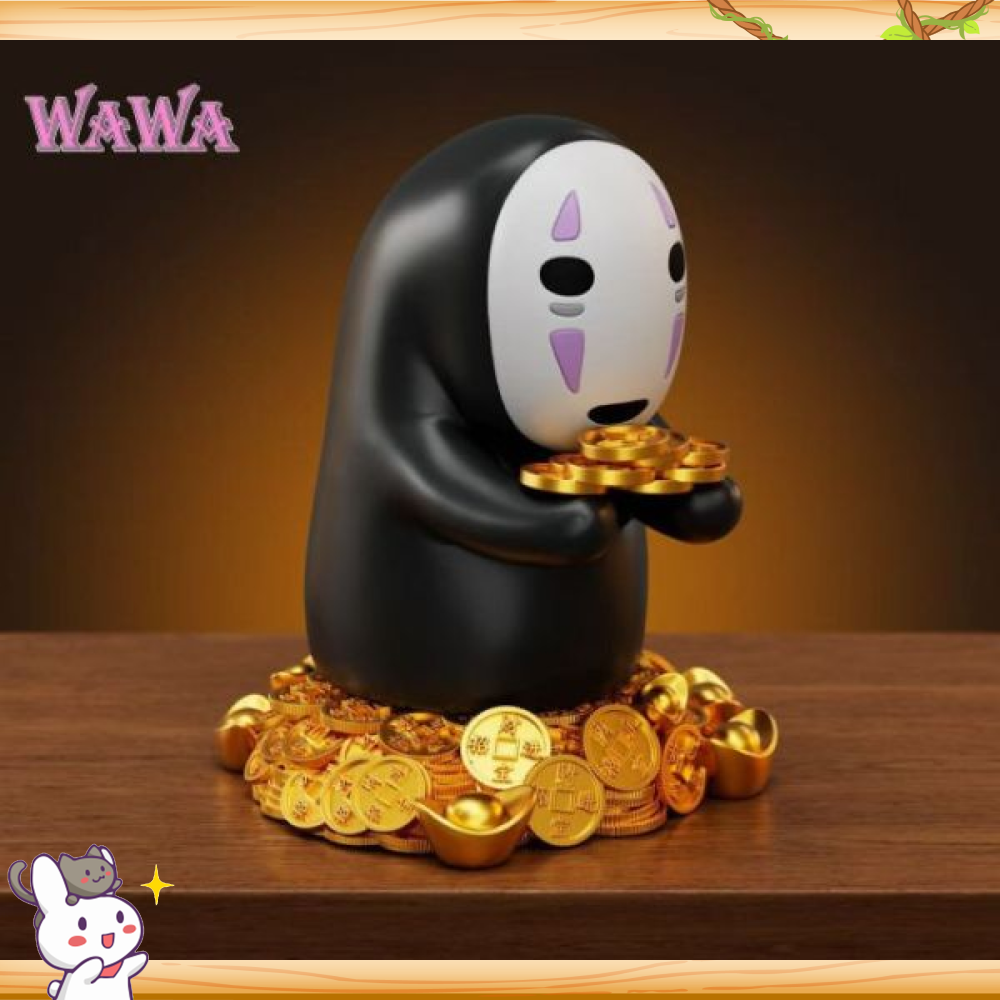 WAWA-Studio > 宮崎駿 > 招財無臉男輪播圖