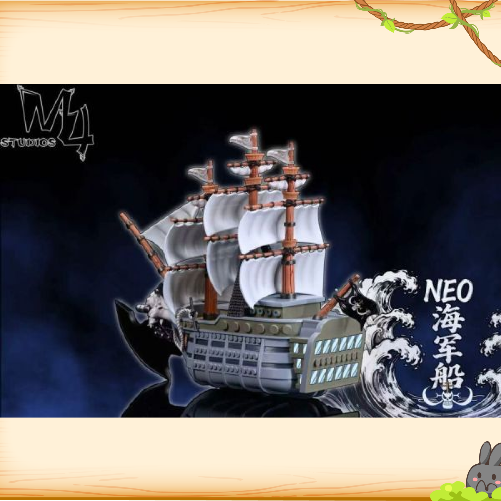 M4工作室 > 海賊王 > 全員船系列第三十三彈 澤法海軍船 NEO海軍船輪播圖