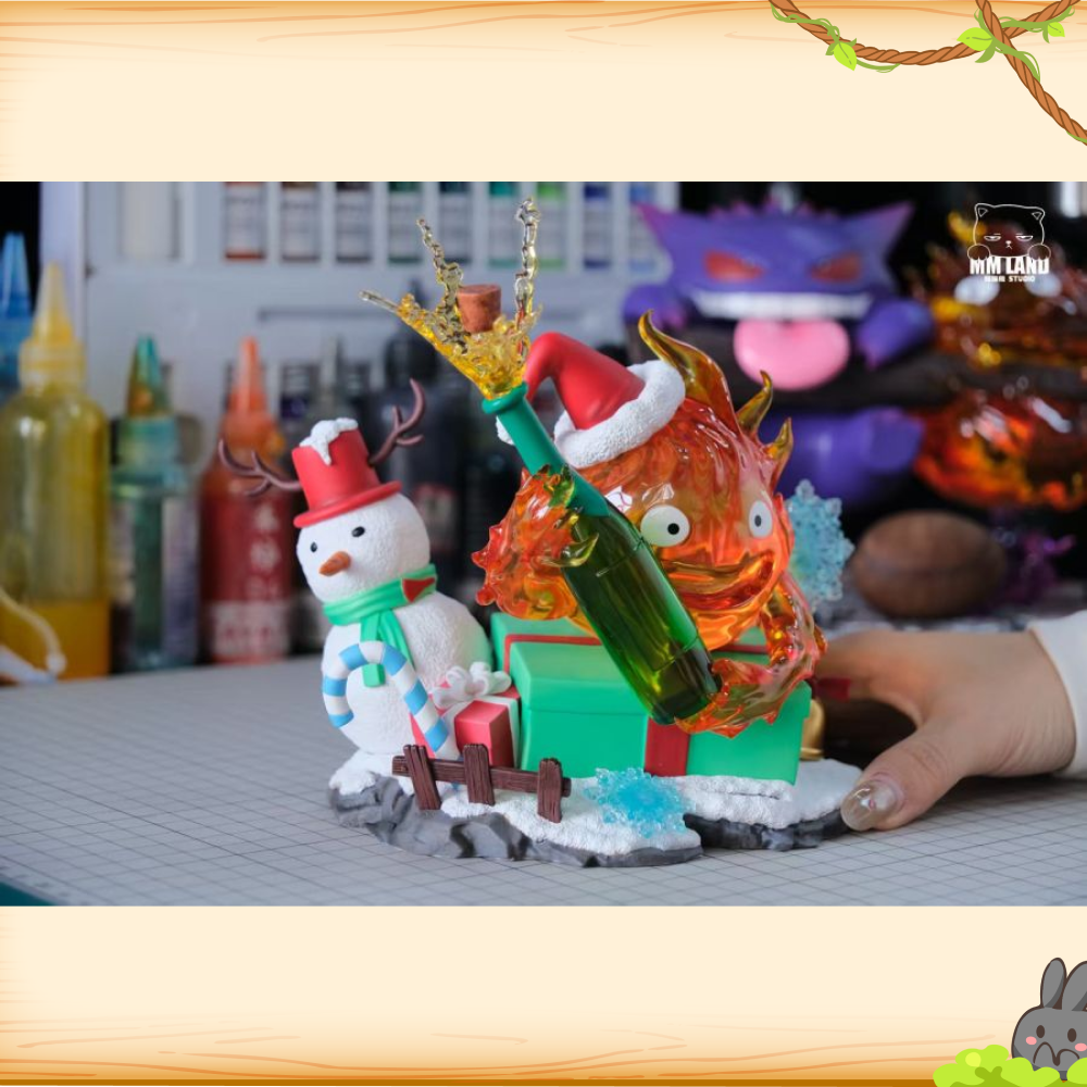 MMLAND喵喵島 > 宮崎駿 > 霍爾的移動城堡 聖誕節卡西法輪播圖