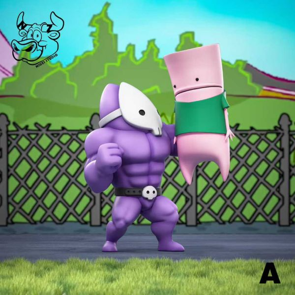 NIUZI牛子 > 紫色恐怖 > 狂扁小朋友 (雙版本)輪播圖