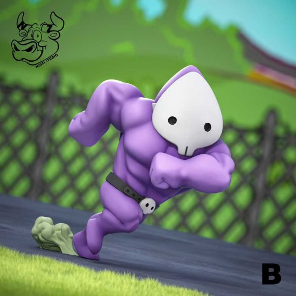 NIUZI牛子 > 紫色恐怖 > 狂扁小朋友 (雙版本)輪播圖