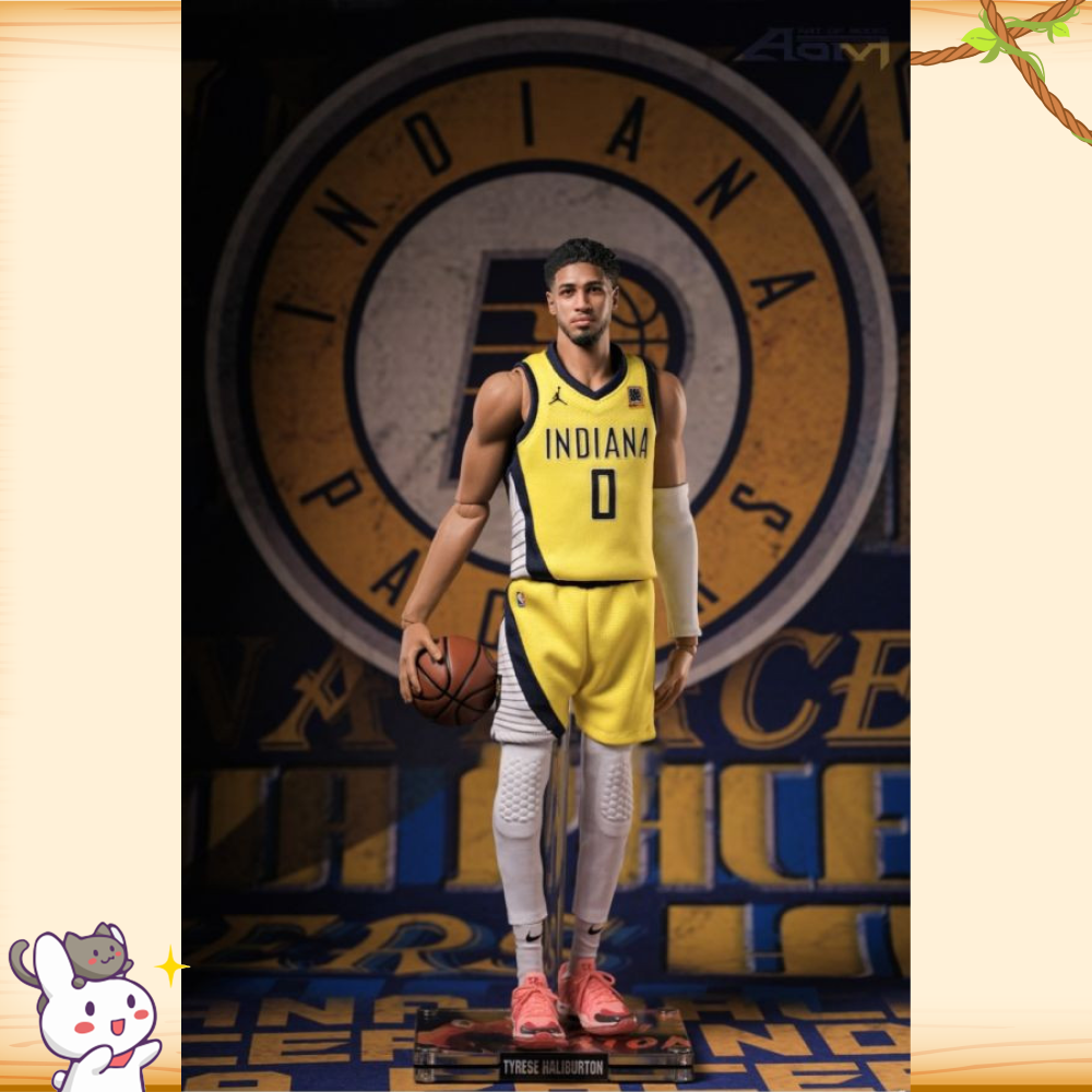 Aom > NBA > 1/6 總決賽套裝 泰里斯·哈利伯頓 (雙版本)輪播圖