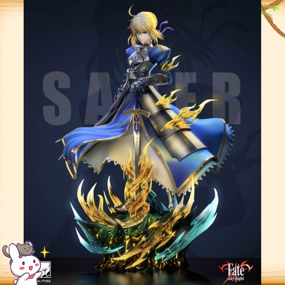 Noc-Studio > Fate > 1/6 女雕系列 亞瑟王呆毛王 Saber輪播圖