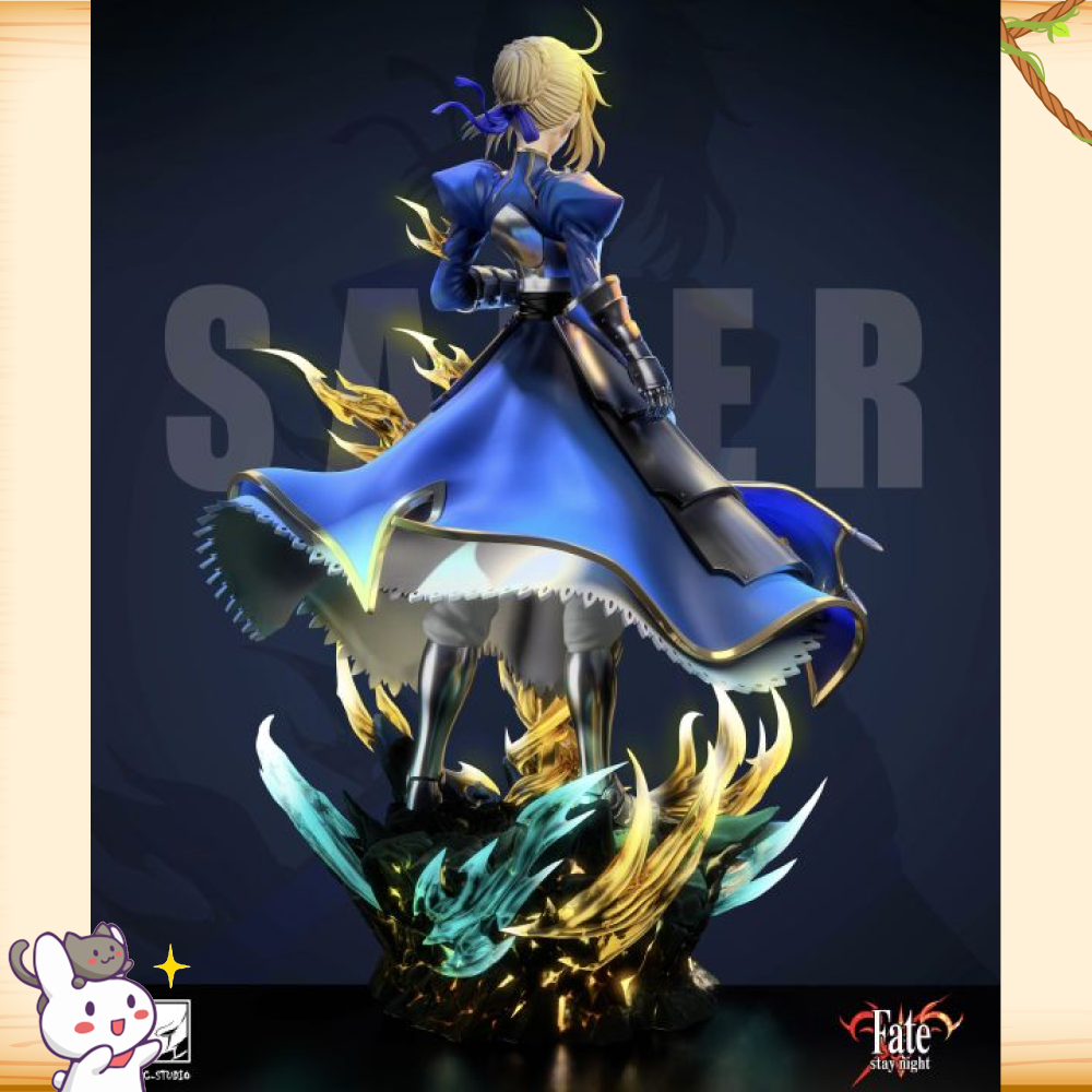 Noc-Studio > Fate > 1/6 女雕系列 亞瑟王呆毛王 Saber輪播圖