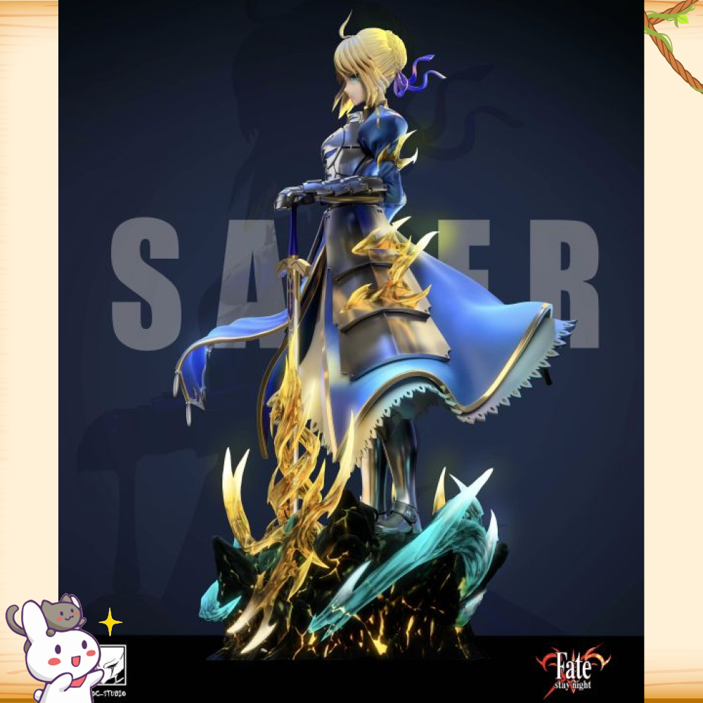 Noc-Studio > Fate > 1/6 女雕系列 亞瑟王呆毛王 Saber輪播圖