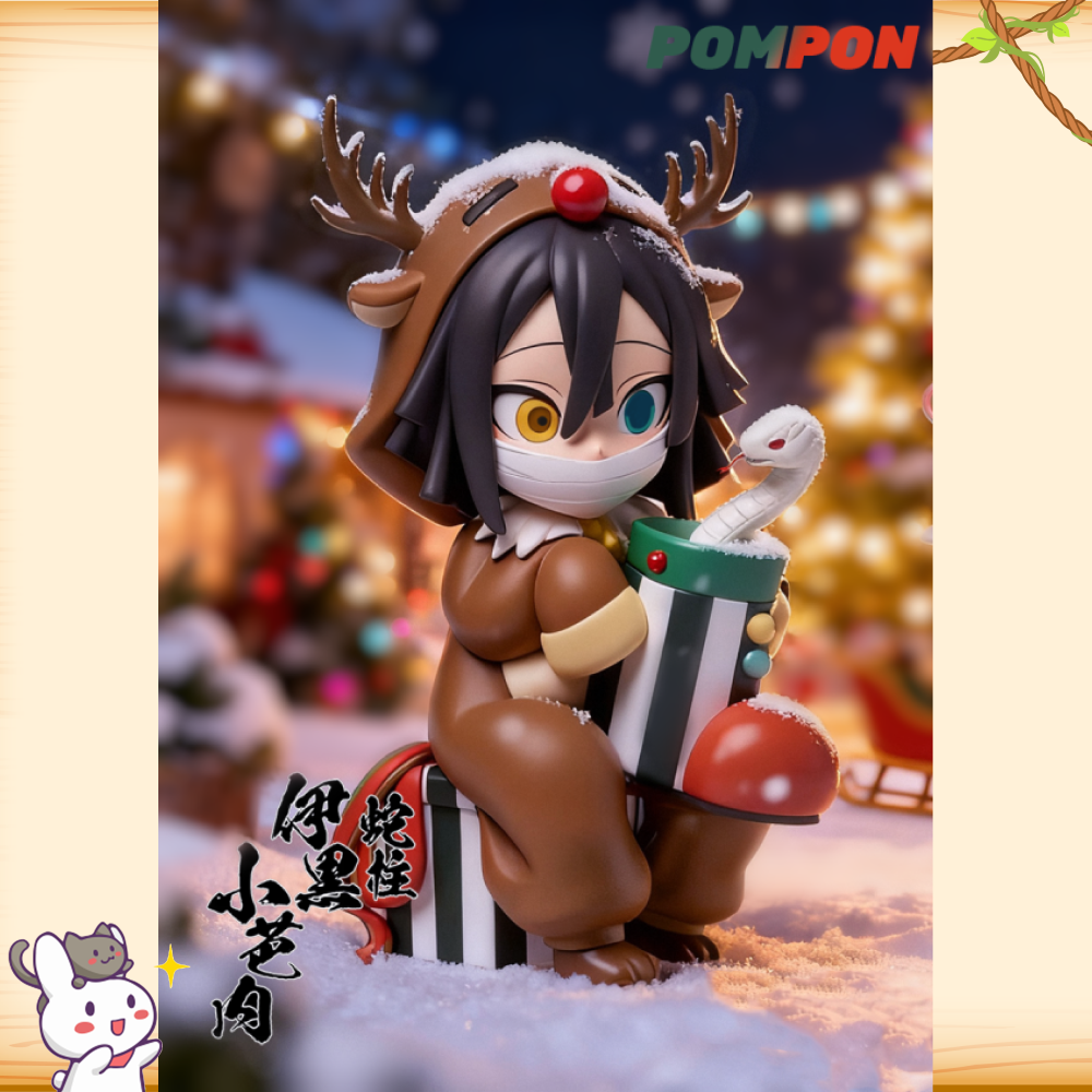 PomPon-Studio > 鬼滅之刃 > 蛇戀聖誕組 戀柱蜜璃 & 蛇柱小芭內輪播圖