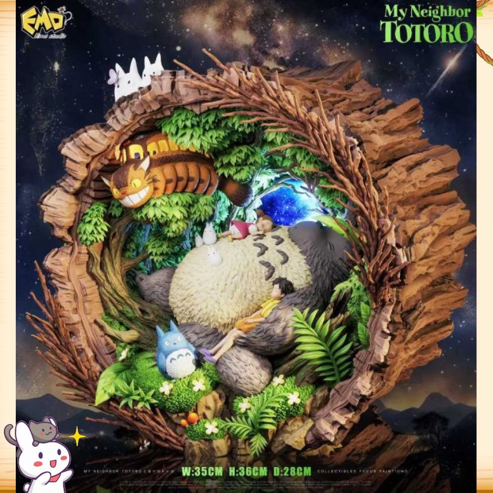 Emo > 宮崎駿 > 龍貓系列 夢幻治愈 仲夏夜之夢輪播圖