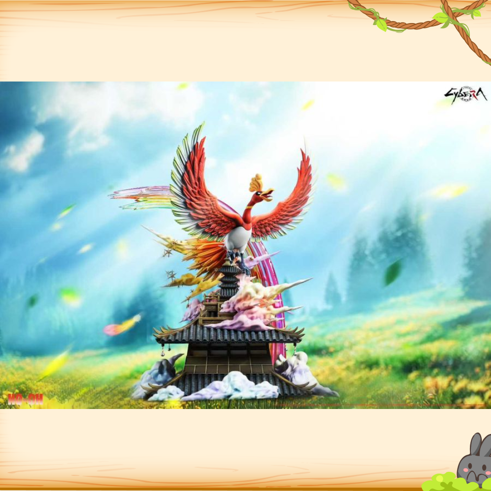 Cybera-Studio > 寶可夢 > 神獸系列 彩虹的痕跡 希望的象徵 鳳王