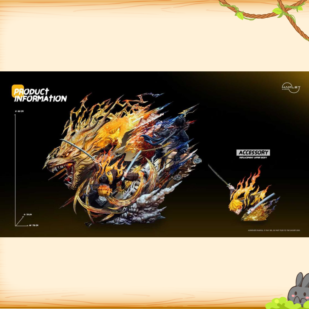 Hamlet工作室 > 鬼滅之刃 > 1/5 私定限量雕像 火雷神 善逸輪播圖