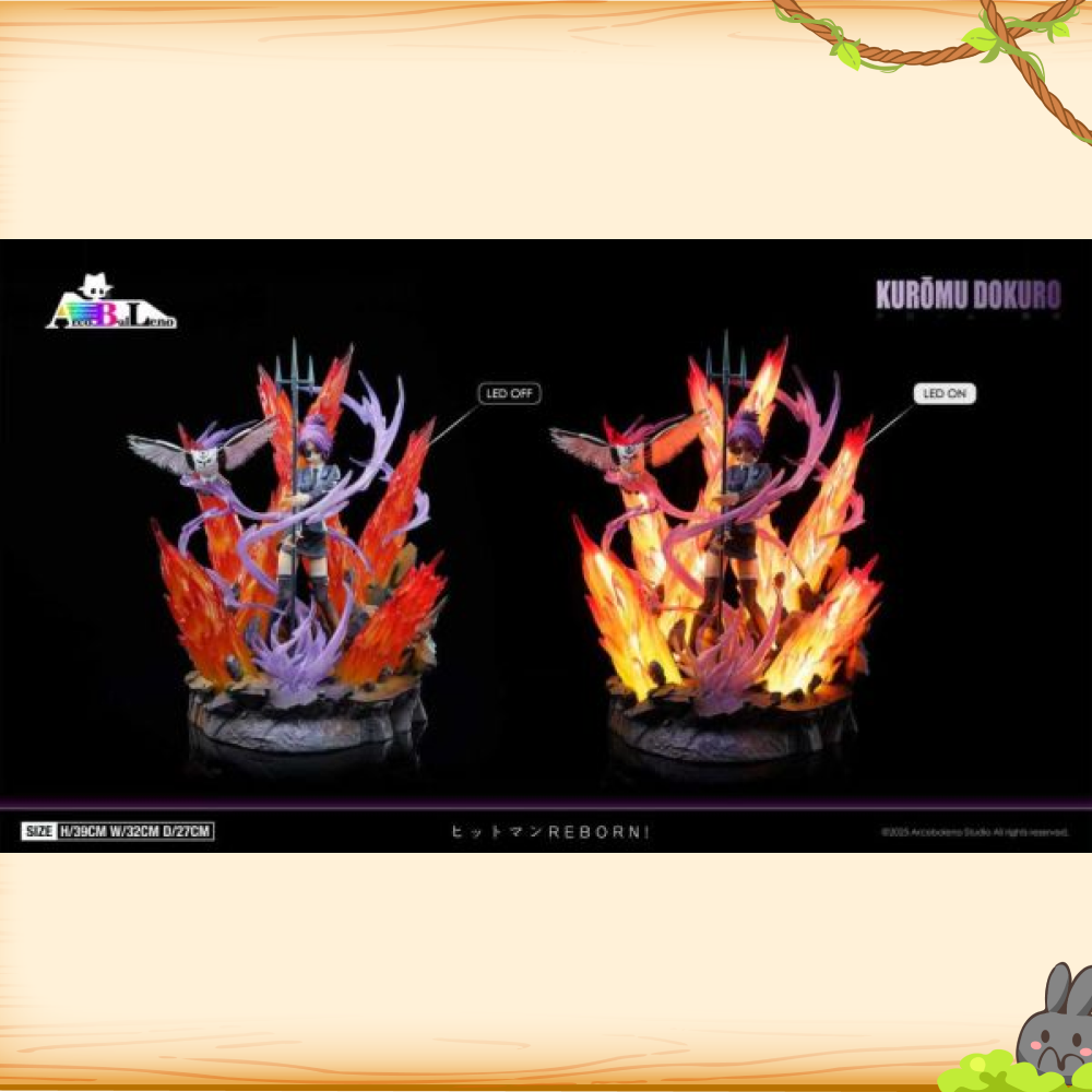 Arcobaleno彩虹之子 > 家庭教師HITMAN REBORN! > 1/6 未來篇共鳴第三彈 庫洛姆·髑髏輪播圖