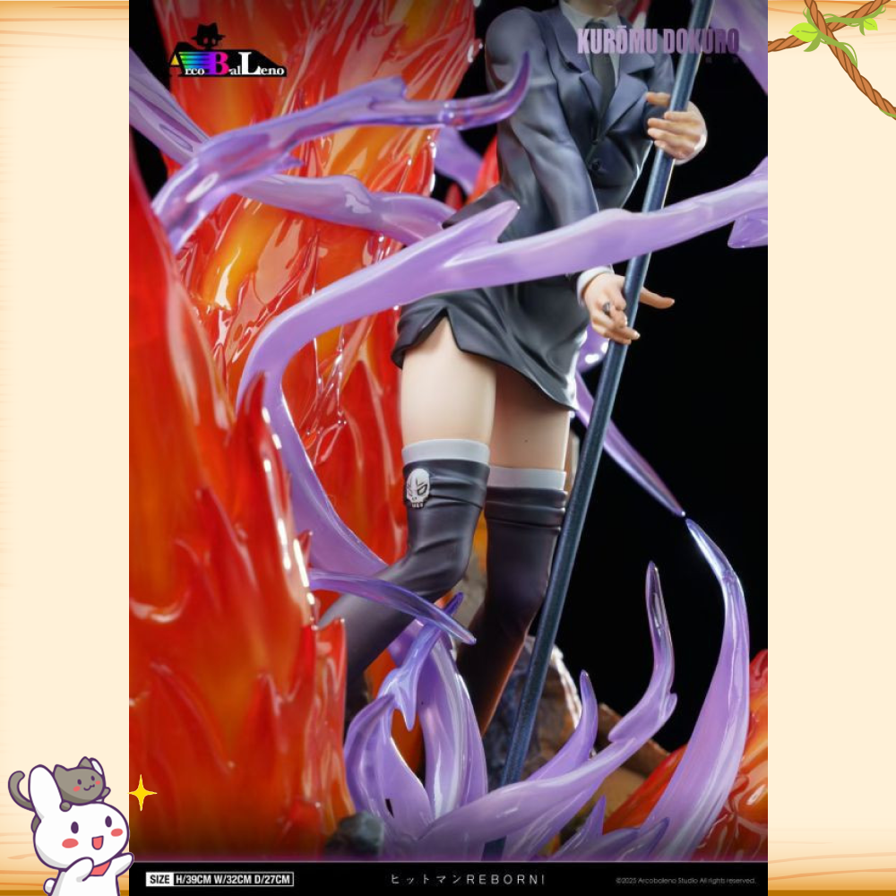 Arcobaleno彩虹之子 > 家庭教師HITMAN REBORN! > 1/6 未來篇共鳴第三彈 庫洛姆·髑髏輪播圖