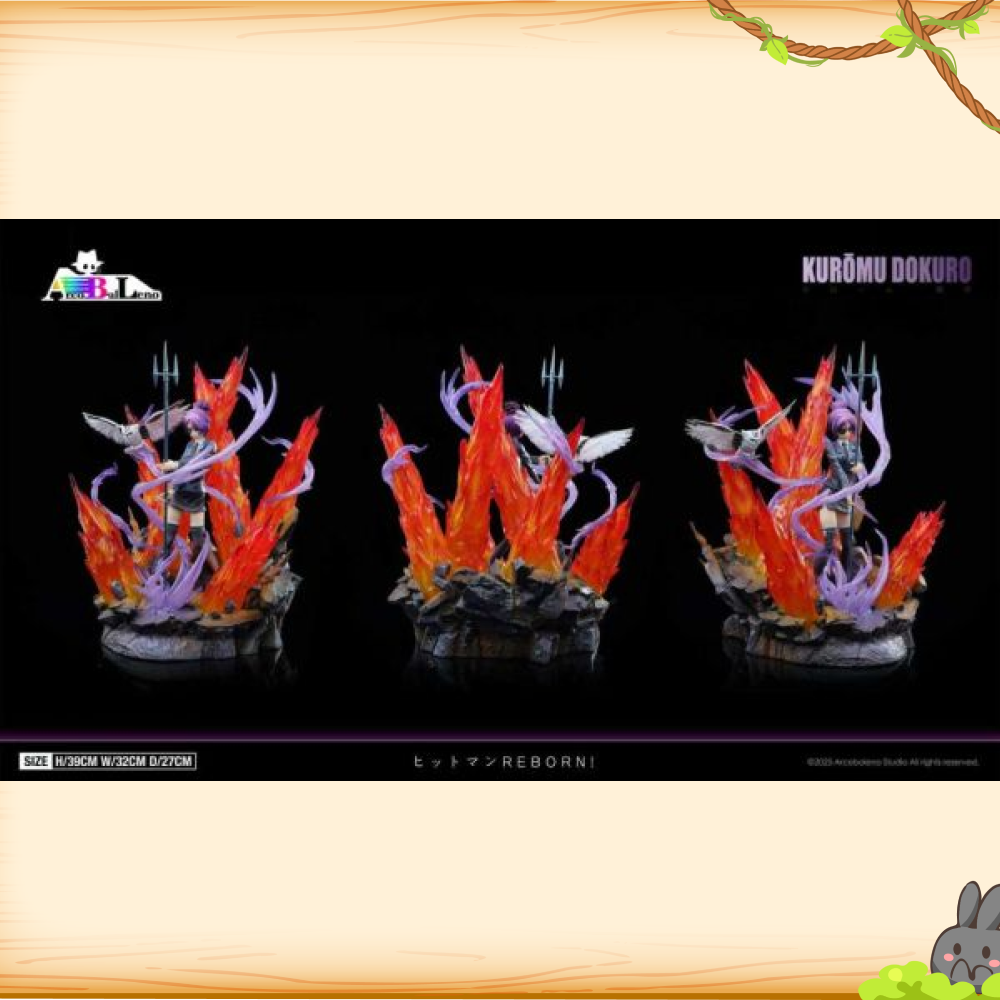 Arcobaleno彩虹之子 > 家庭教師HITMAN REBORN! > 1/6 未來篇共鳴第三彈 庫洛姆·髑髏輪播圖