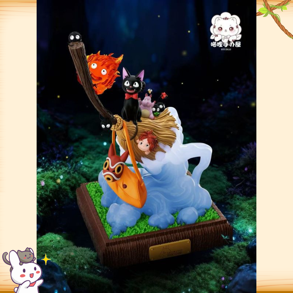 喵哩手辦屋 > 宮崎駿 > 全明星魔法掃帚 吉卜力同行輪播圖