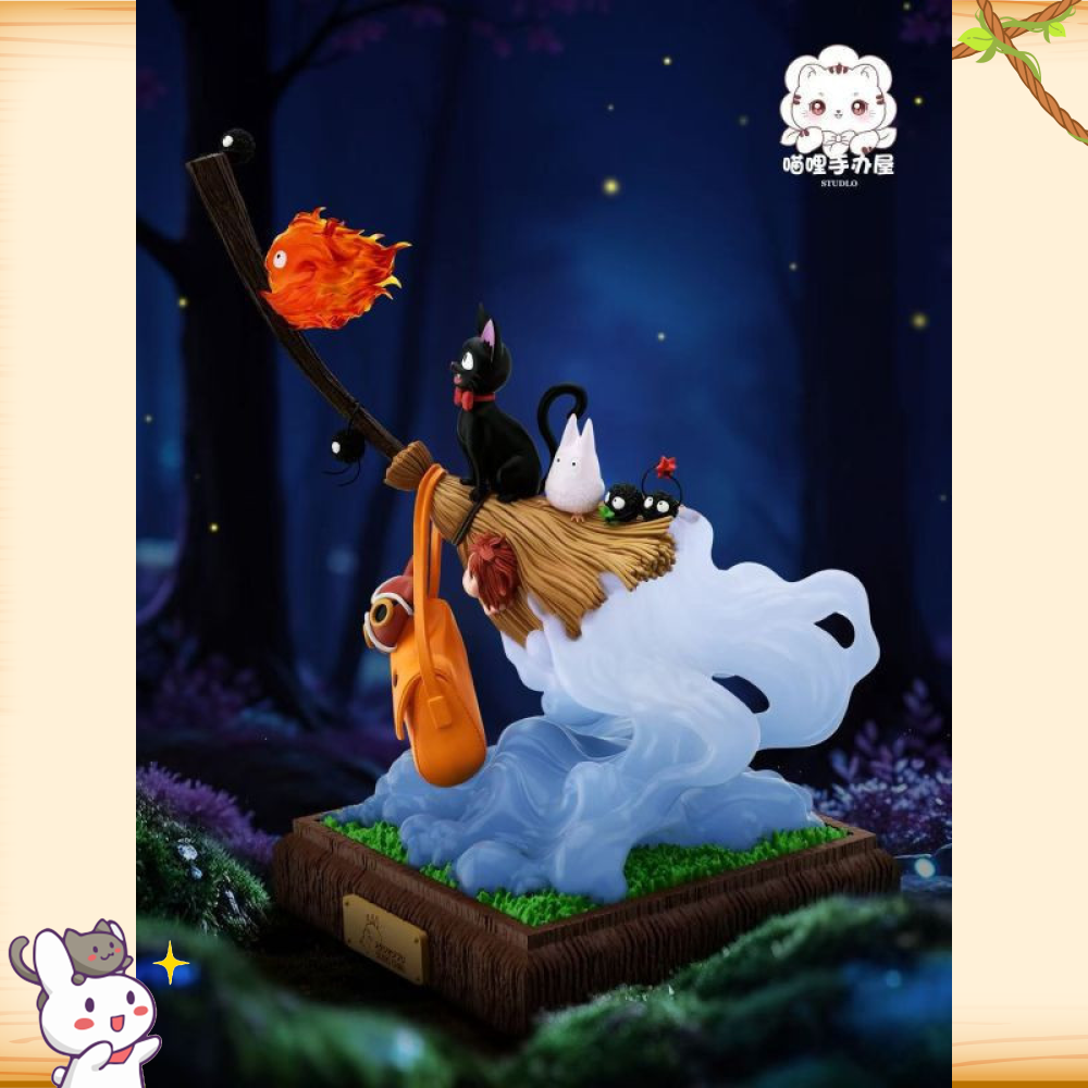 喵哩手辦屋 > 宮崎駿 > 全明星魔法掃帚 吉卜力同行輪播圖