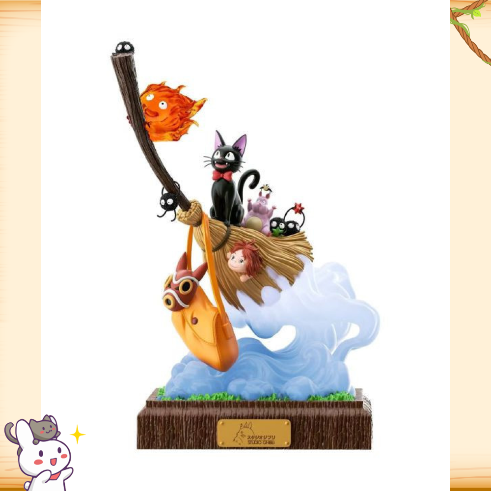 喵哩手辦屋 > 宮崎駿 > 全明星魔法掃帚 吉卜力同行輪播圖