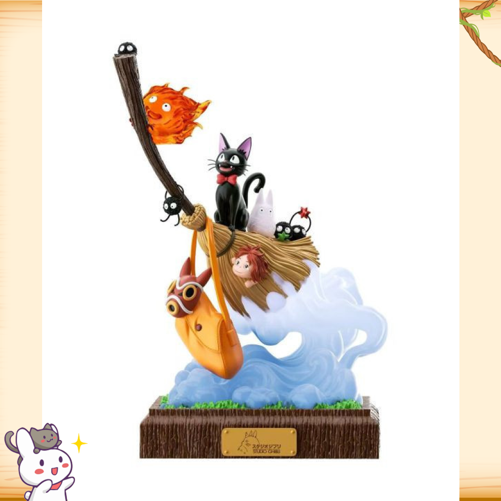 喵哩手辦屋 > 宮崎駿 > 全明星魔法掃帚 吉卜力同行輪播圖