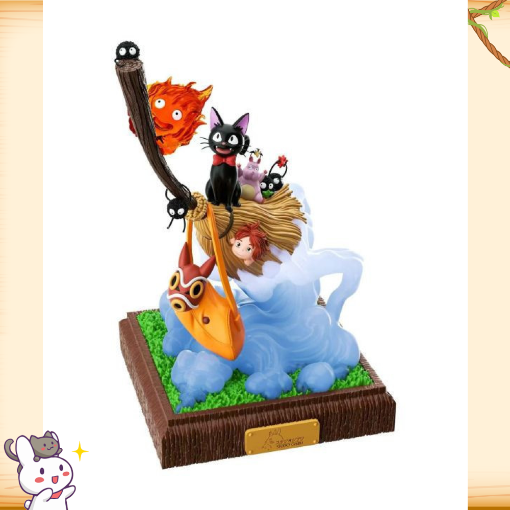 喵哩手辦屋 > 宮崎駿 > 全明星魔法掃帚 吉卜力同行輪播圖