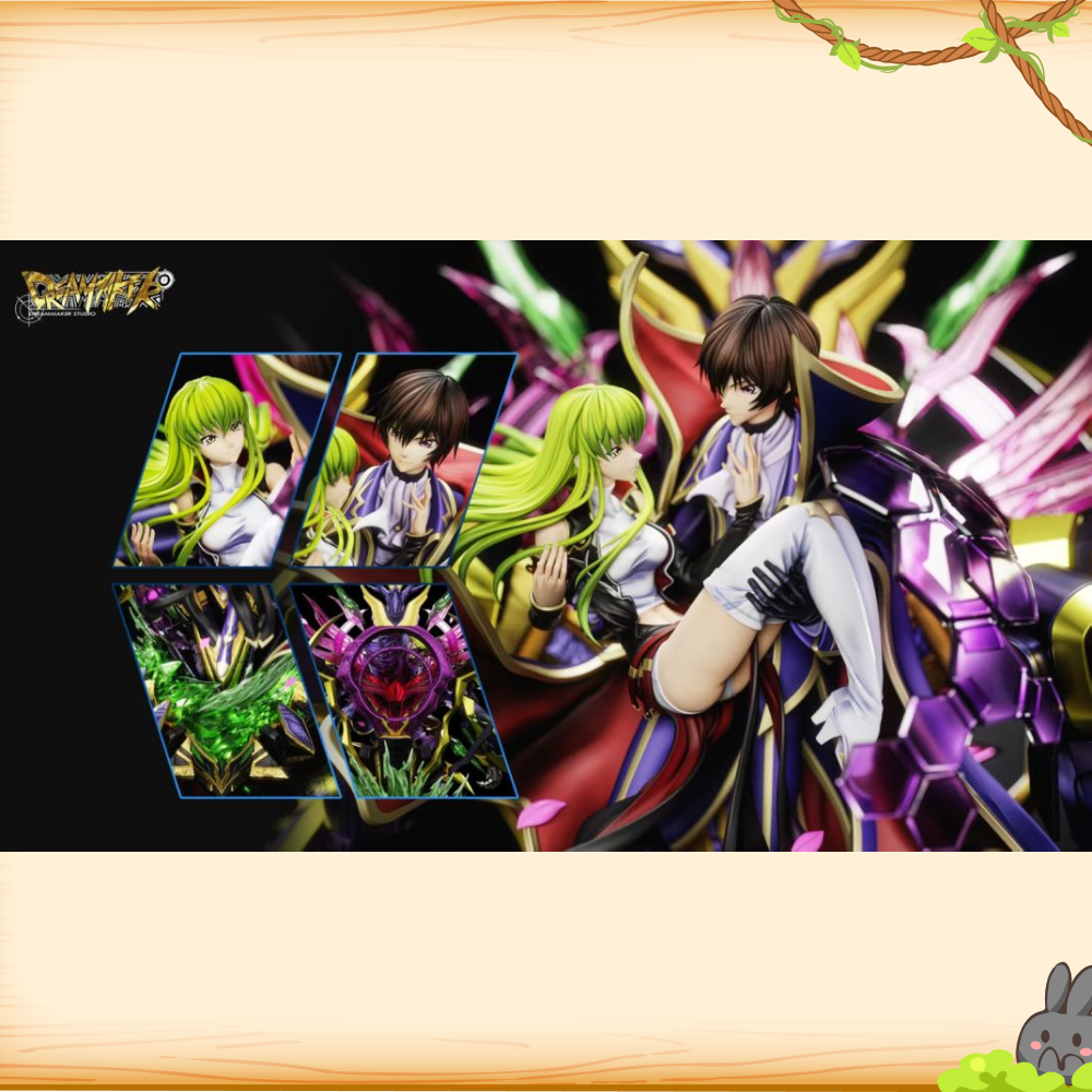 DMS造夢者 > Code Geass 反叛的魯路修 > 1/6 情懷系列04彈 魯路修&C.C.輪播圖