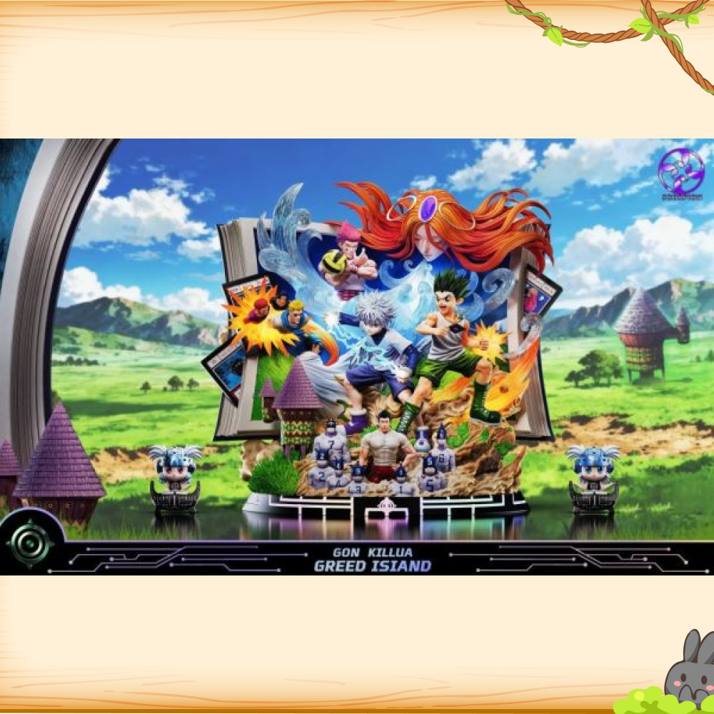 Scorpion赤蠍 > HUNTER×HUNTER全職獵人 > 貪婪之島篇 小傑&奇犽&伊妲&艾蓮娜&西索