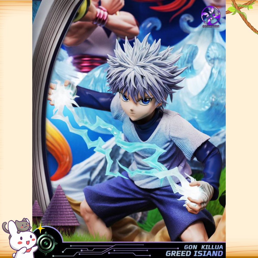 Scorpion赤蠍 > HUNTER×HUNTER全職獵人 > 貪婪之島篇 小傑&奇犽&伊妲&艾蓮娜&西索輪播圖