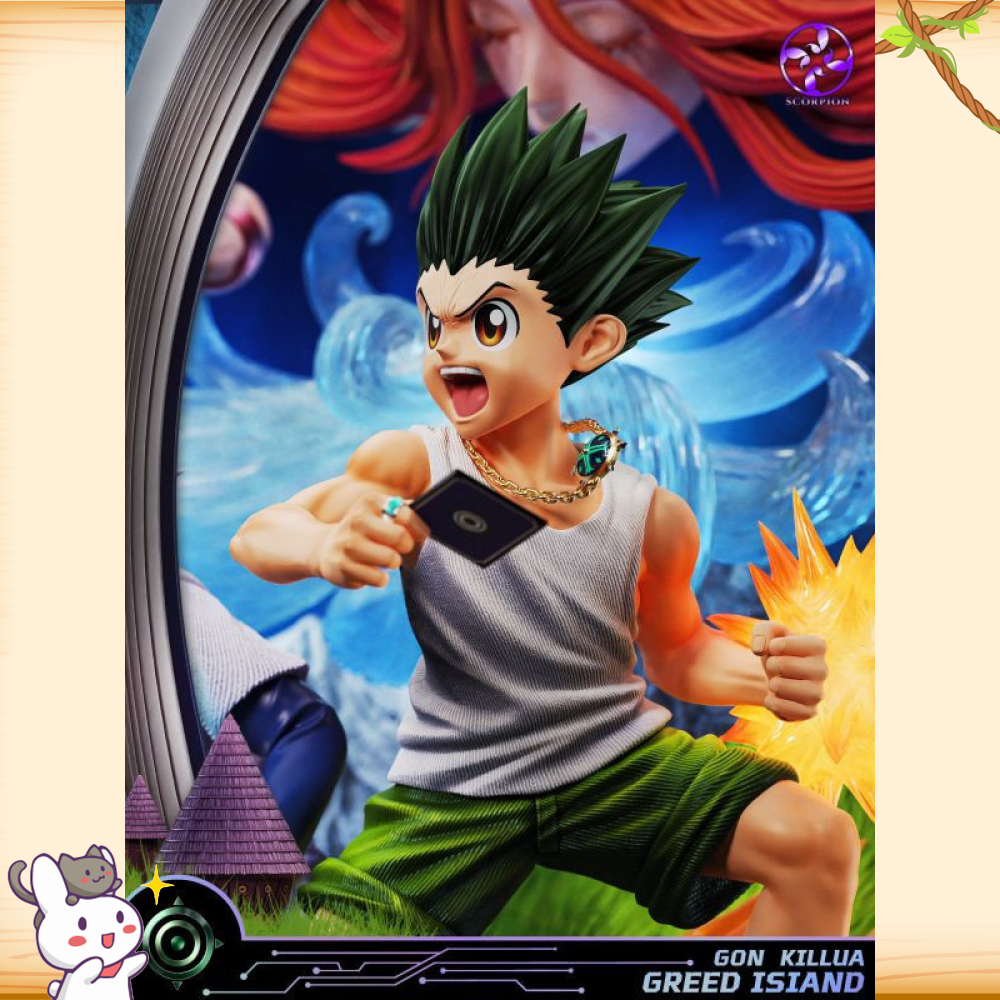 Scorpion赤蠍 > HUNTER×HUNTER全職獵人 > 貪婪之島篇 小傑&奇犽&伊妲&艾蓮娜&西索輪播圖