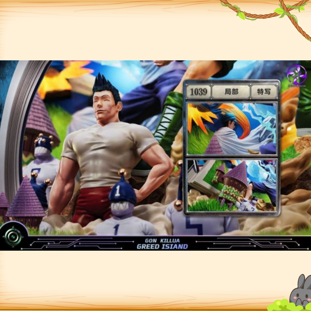 Scorpion赤蠍 > HUNTER×HUNTER全職獵人 > 貪婪之島篇 小傑&奇犽&伊妲&艾蓮娜&西索輪播圖