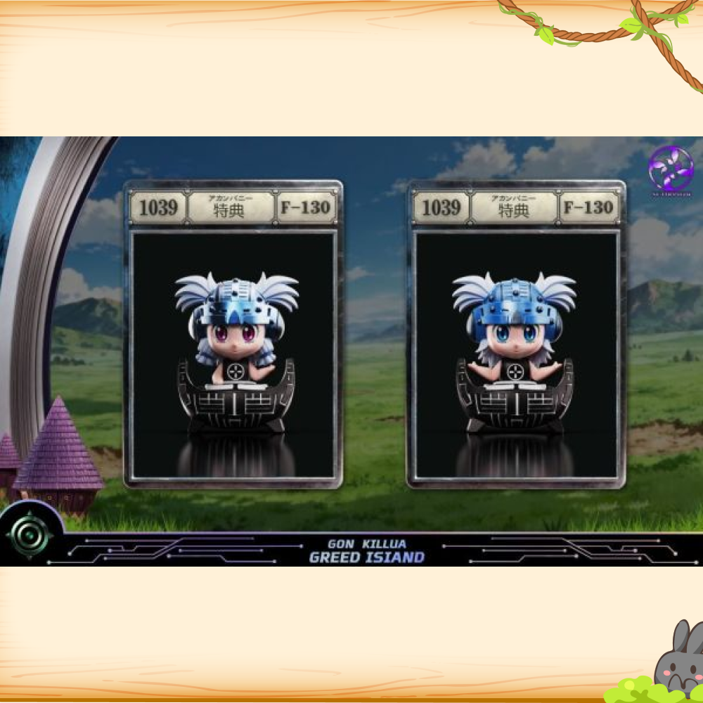 Scorpion赤蠍 > HUNTER×HUNTER全職獵人 > 貪婪之島篇 小傑&奇犽&伊妲&艾蓮娜&西索輪播圖