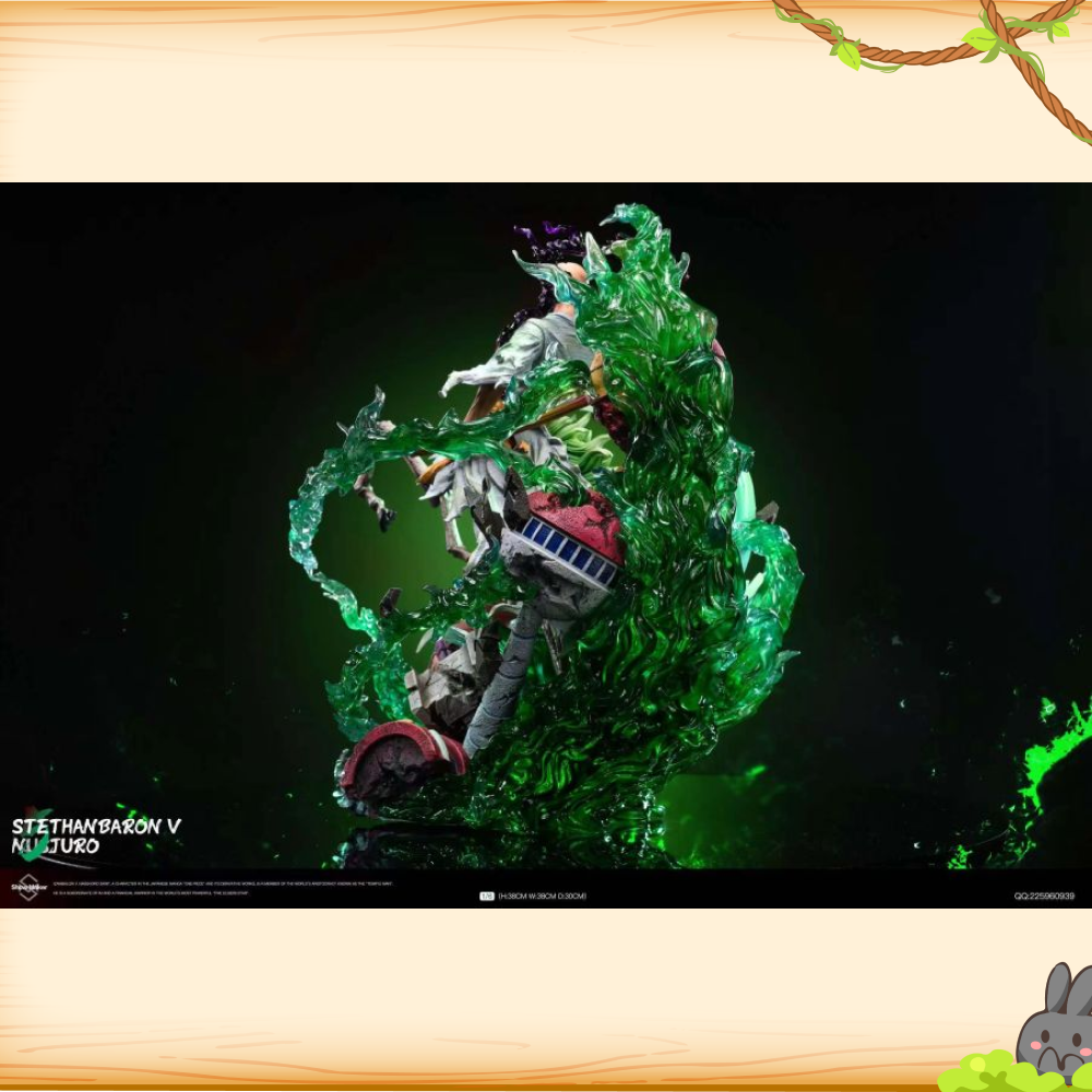 Show Maker > 海賊王 > 1/6 五老星系列 夜殘刨瀧·V·茄壽郎輪播圖