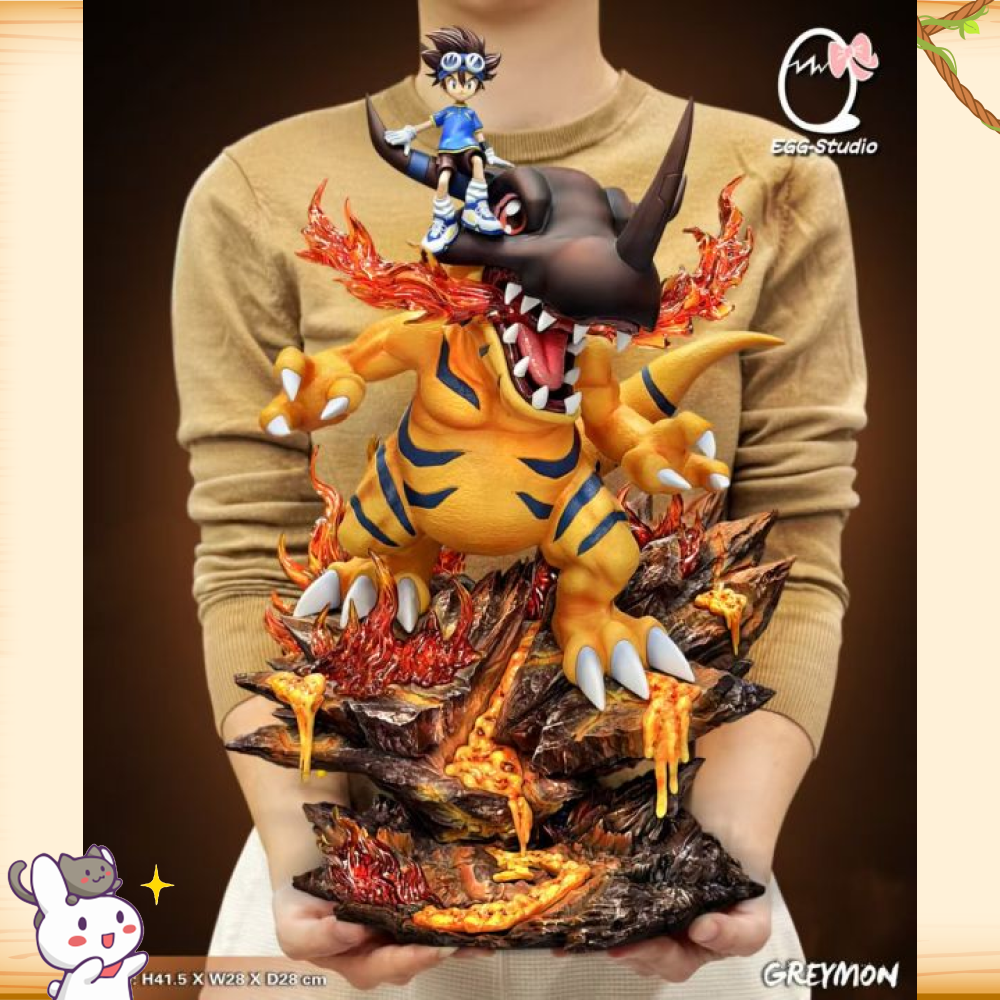 EGG阿蛋小作坊 > 數碼寶貝 > 八神太一&暴龍獸 (雙版本)